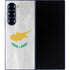 Cyprus Flag Distressed Galaxy Z Fold6 Skin